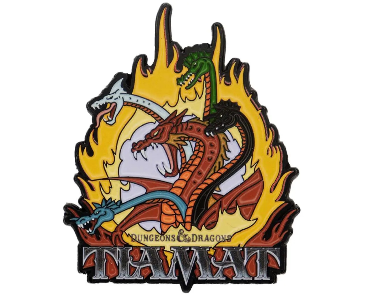 DUNGEONS & DRAGONS - Dungeons Dragons: the Cartoon 40th Anniversary Tiamat Pin Badge - Figurine